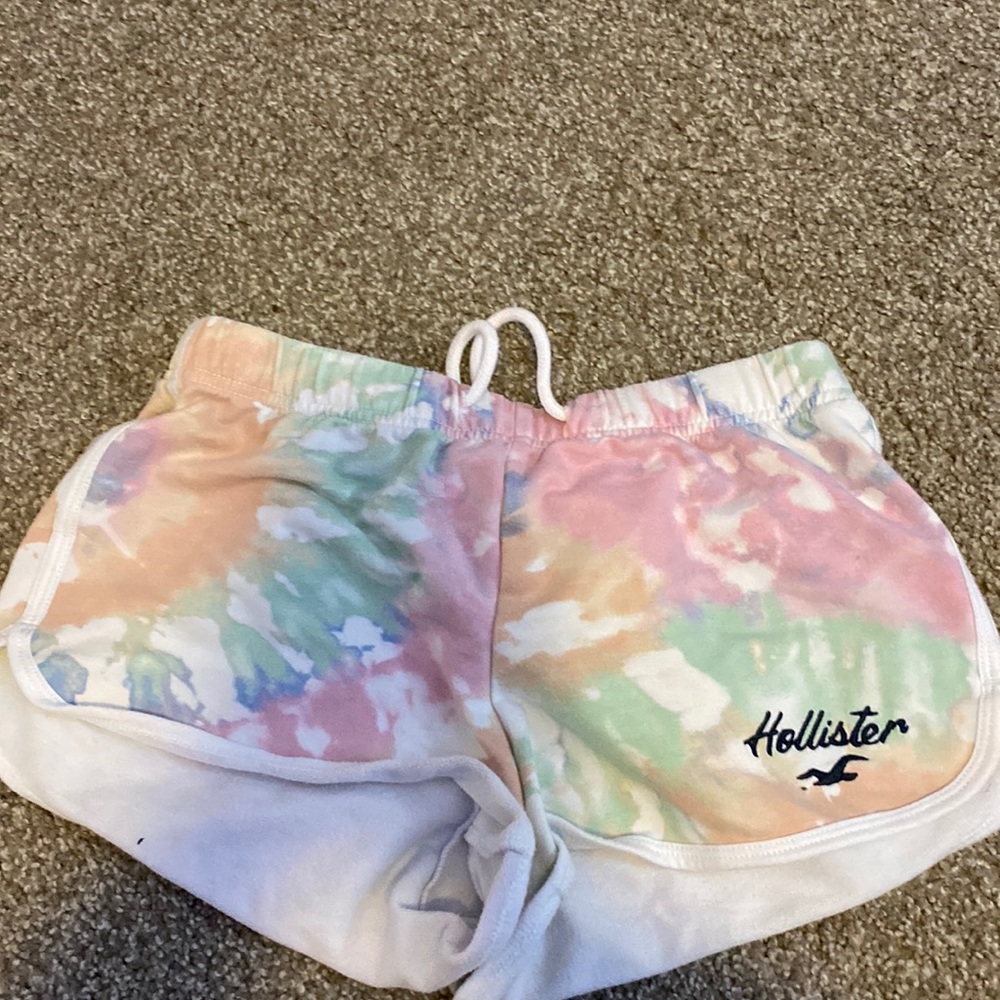 Tie dye shorts
